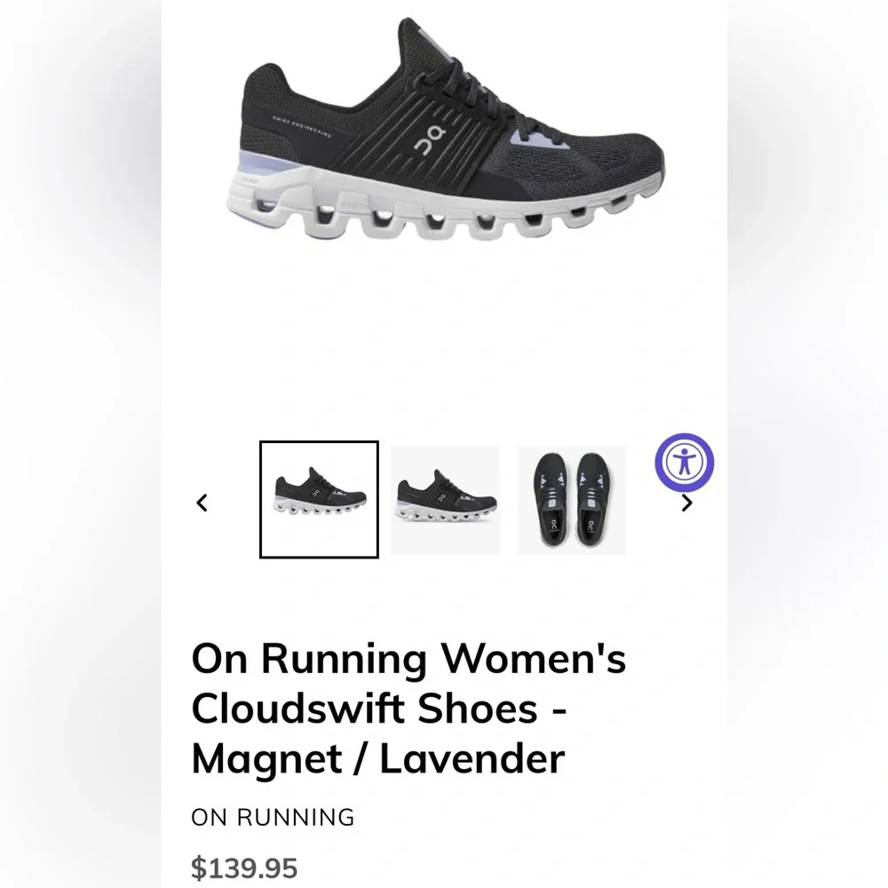 On Cloud Cloud Swift3 size 10